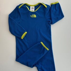 The North Face Fleece Jumpsuit (size 6-12m)